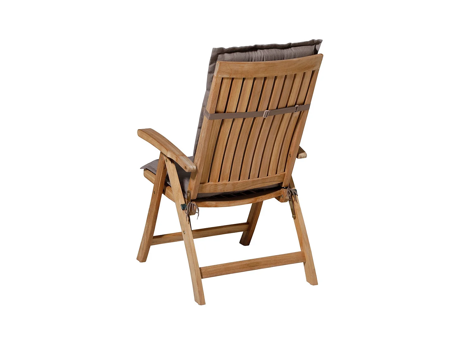 Gartenstuhlauflage High Back Panama taupe - Ca. 123x50 cm - 4er Set