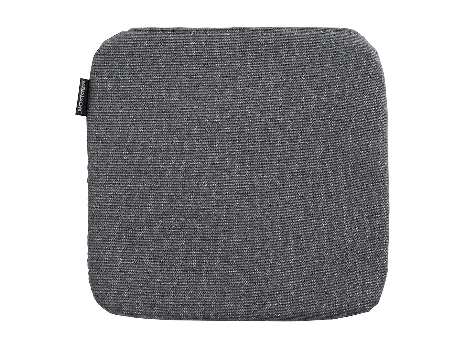 Coussin d'assise Manchester gris - Environ 40 x 40 cm - Lot de 4