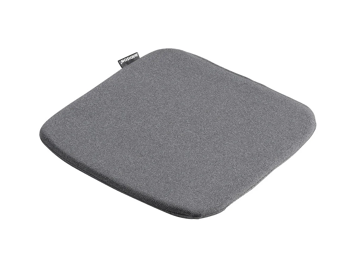 Sitzkissen Manchester grau - ca. 40x40 cm - 4er Set