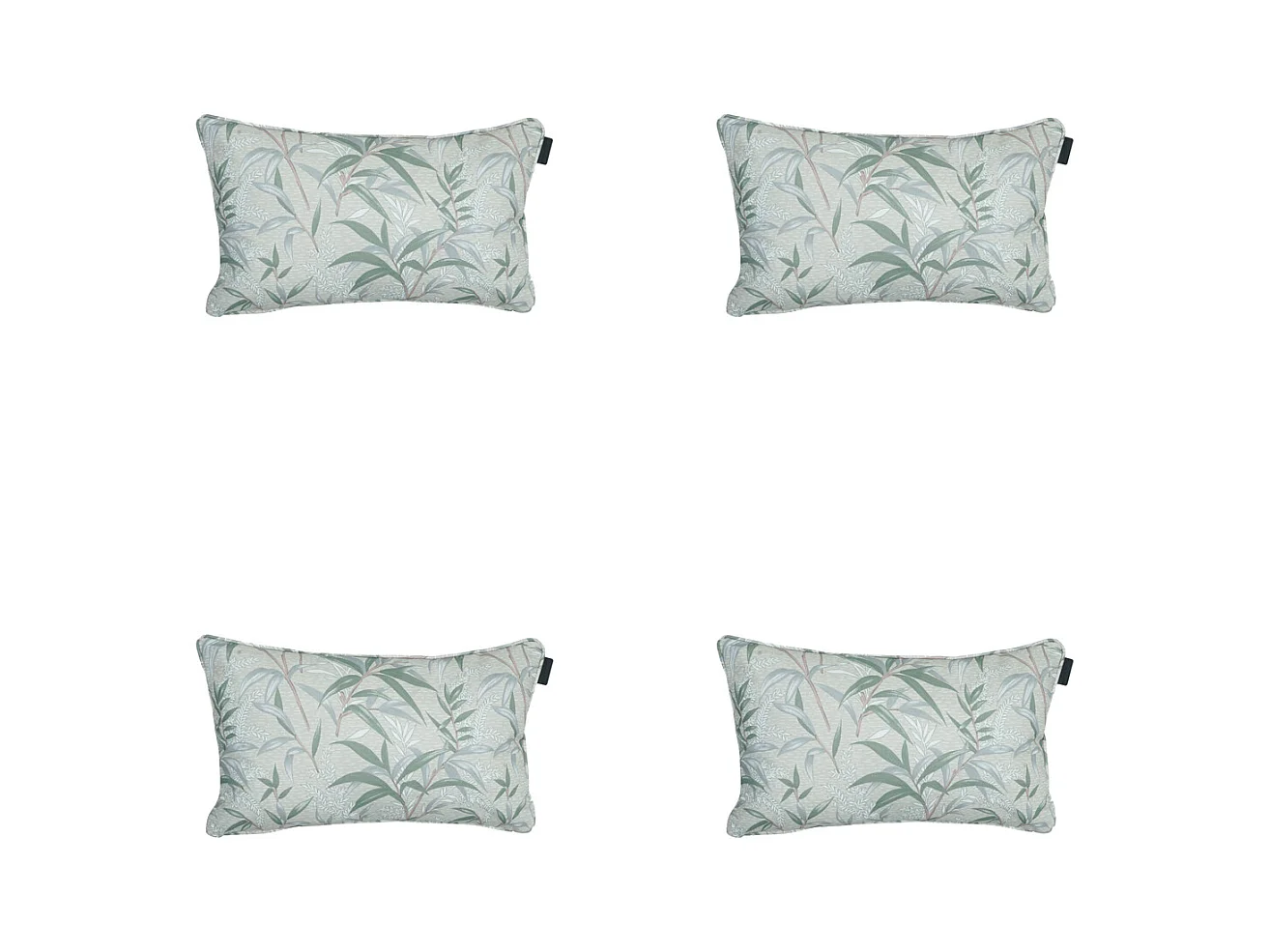 Coussin décoratif Palma naturel - Environ 30x50 cm - Lot de 4