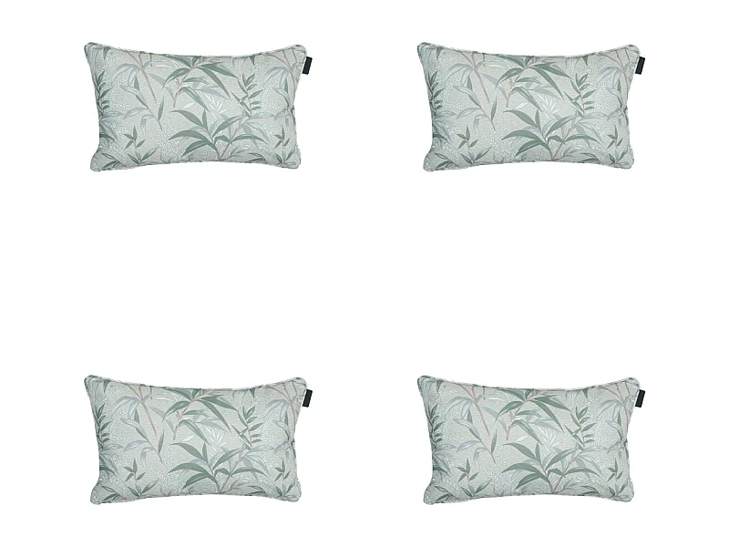 Coussin décoratif Palma naturel - Environ 30x50 cm - Lot de 4