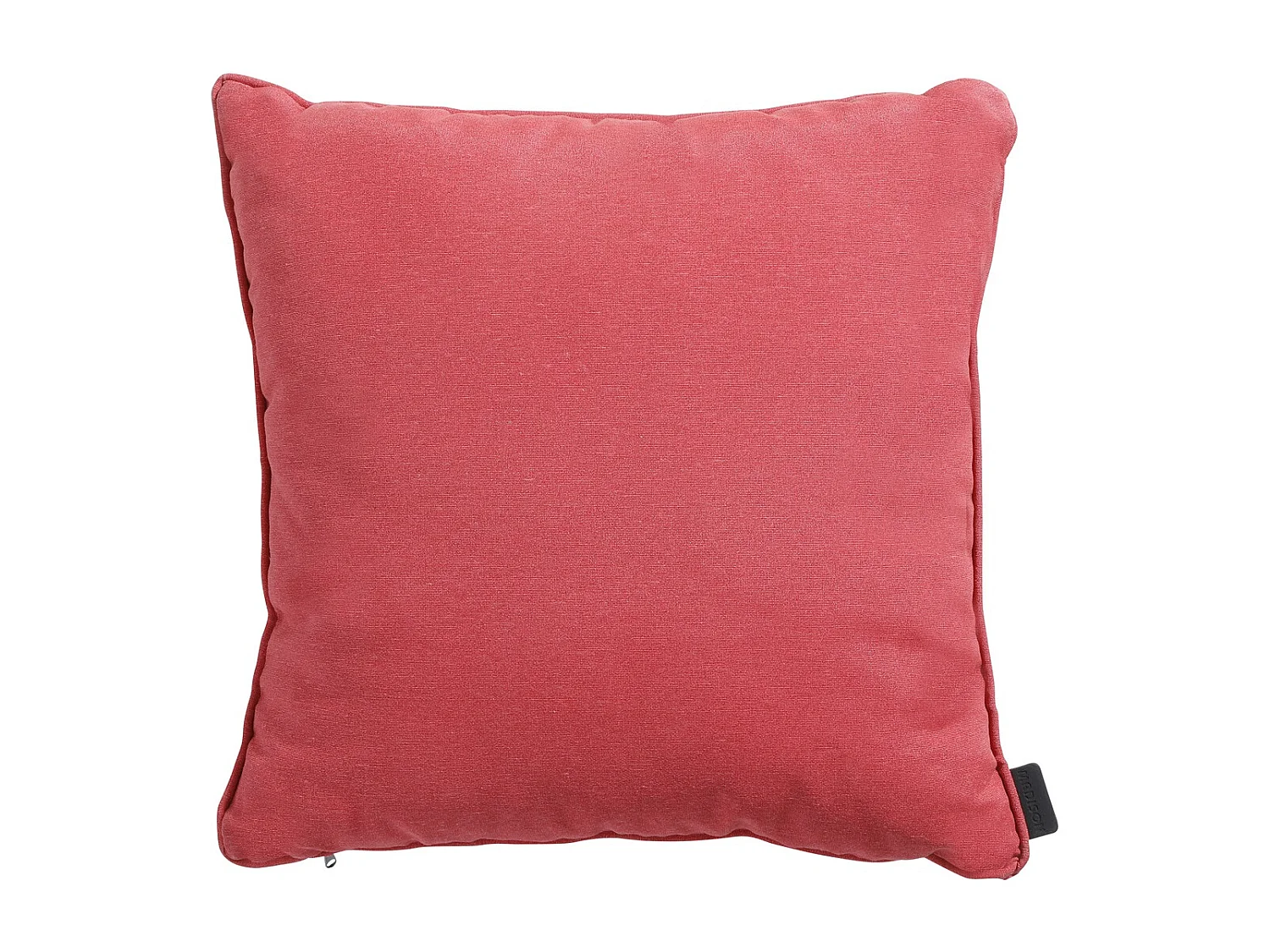Coussin décoratif Panama rouge brique - Env. 60x60 cm - Lot de 4