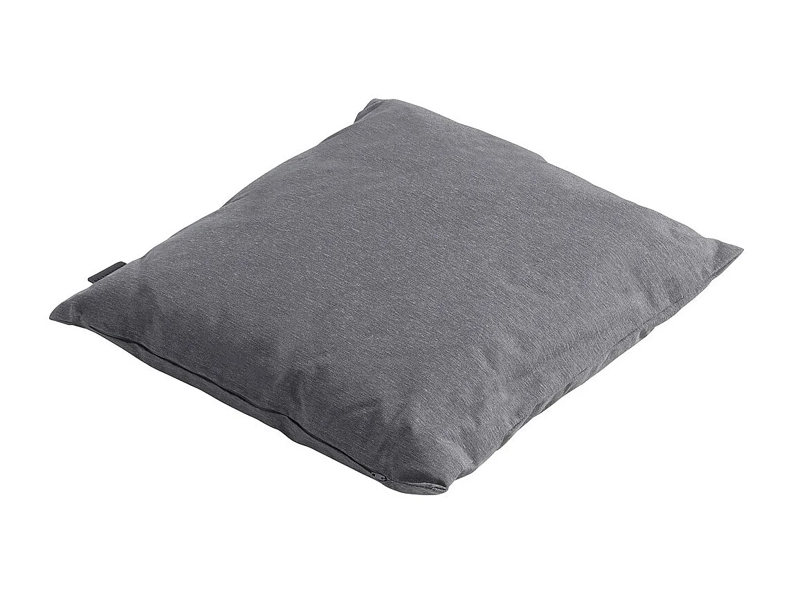 Coussin décoratif Panama gris - Env. 45x45 cm - Lot de 4