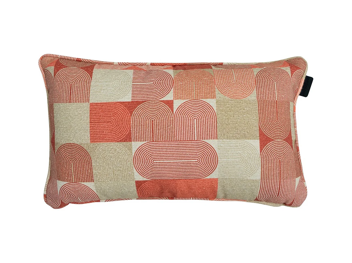 Coussin décoratif Jacky terra - Env. 30x50 cm - Lot de 4