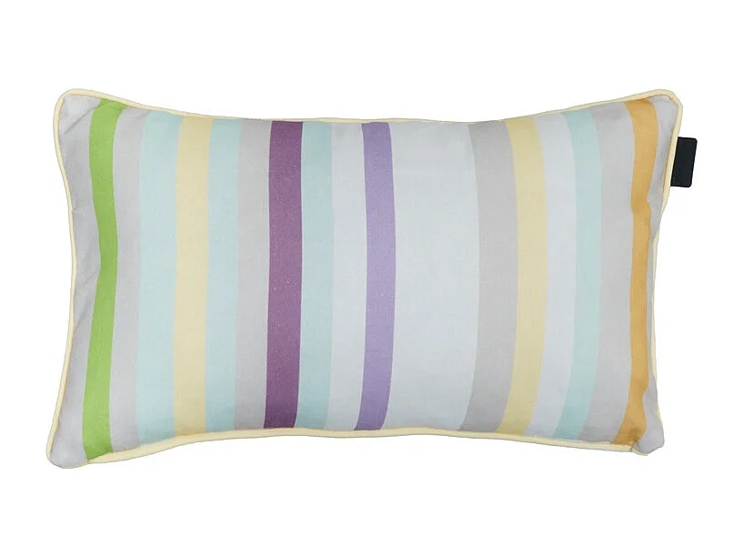 Coussin décoratif Righe violet - Environ 30x50 cm - Lot de 4