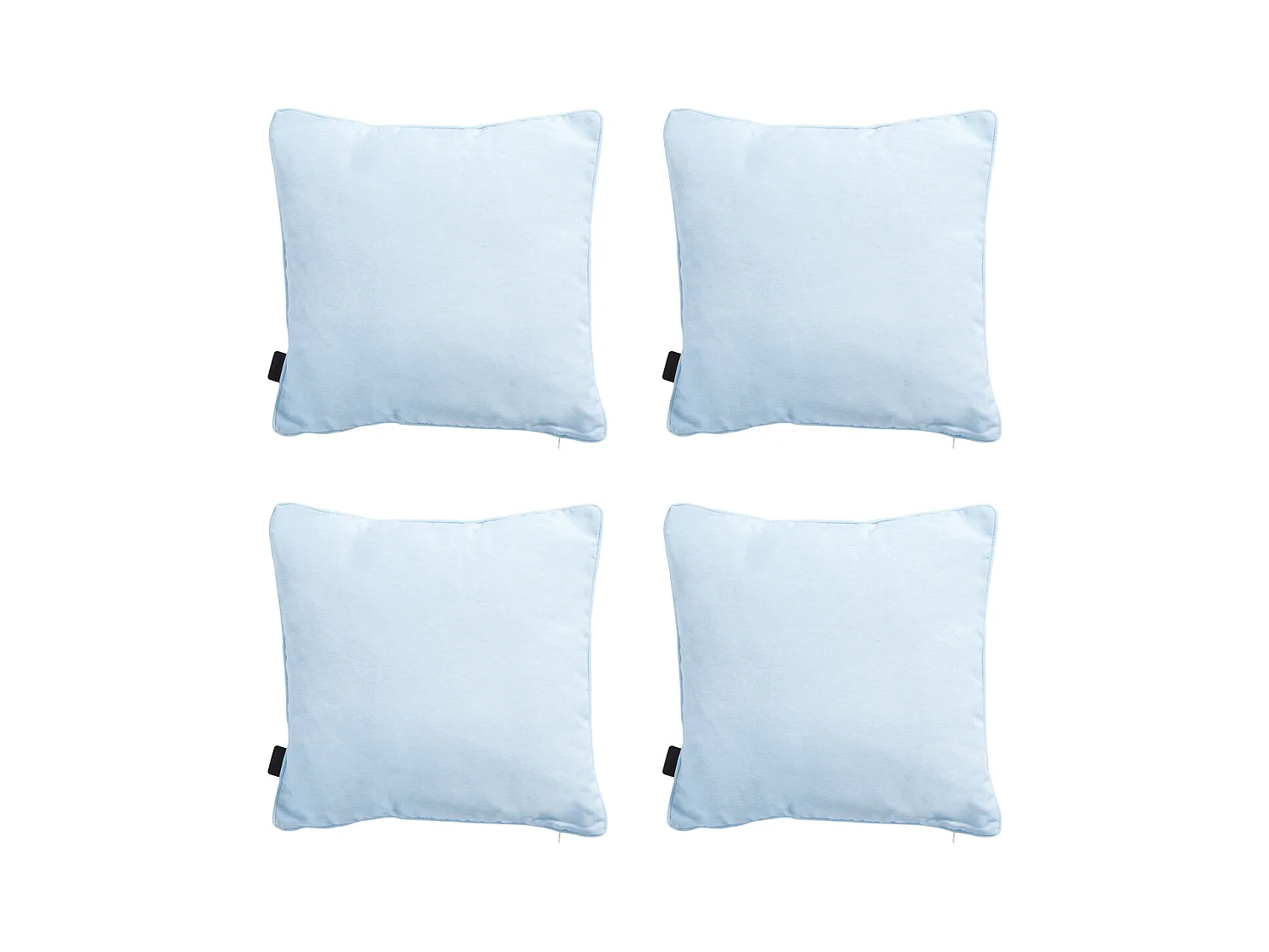 Coussin décoratif Panama Skyway - Env. 60x60 cm - Lot de 4