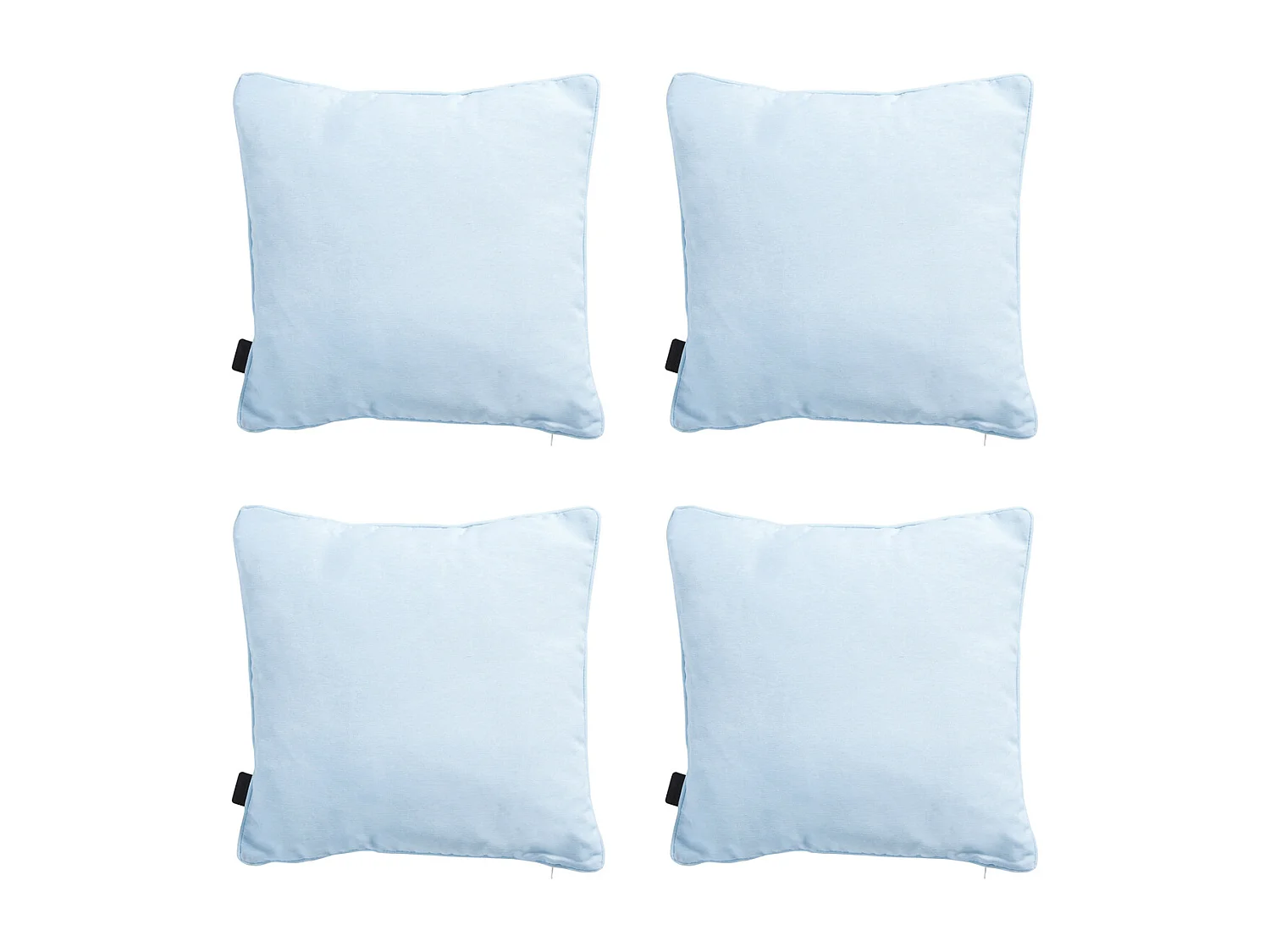Coussin décoratif Panama Skyway - Env. 60x60 cm - Lot de 4