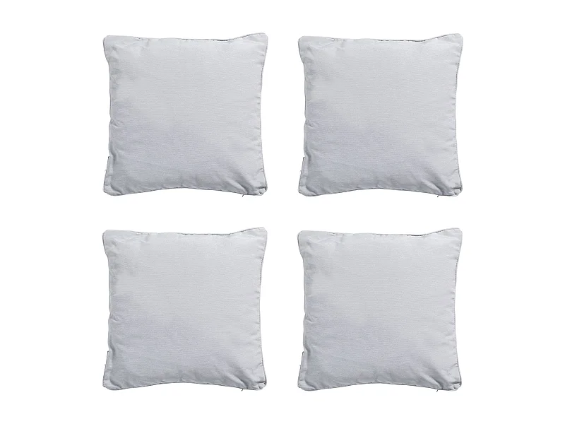 Dekokissen Panama hellgrau - Ca. 45x45 cm - 4er Set