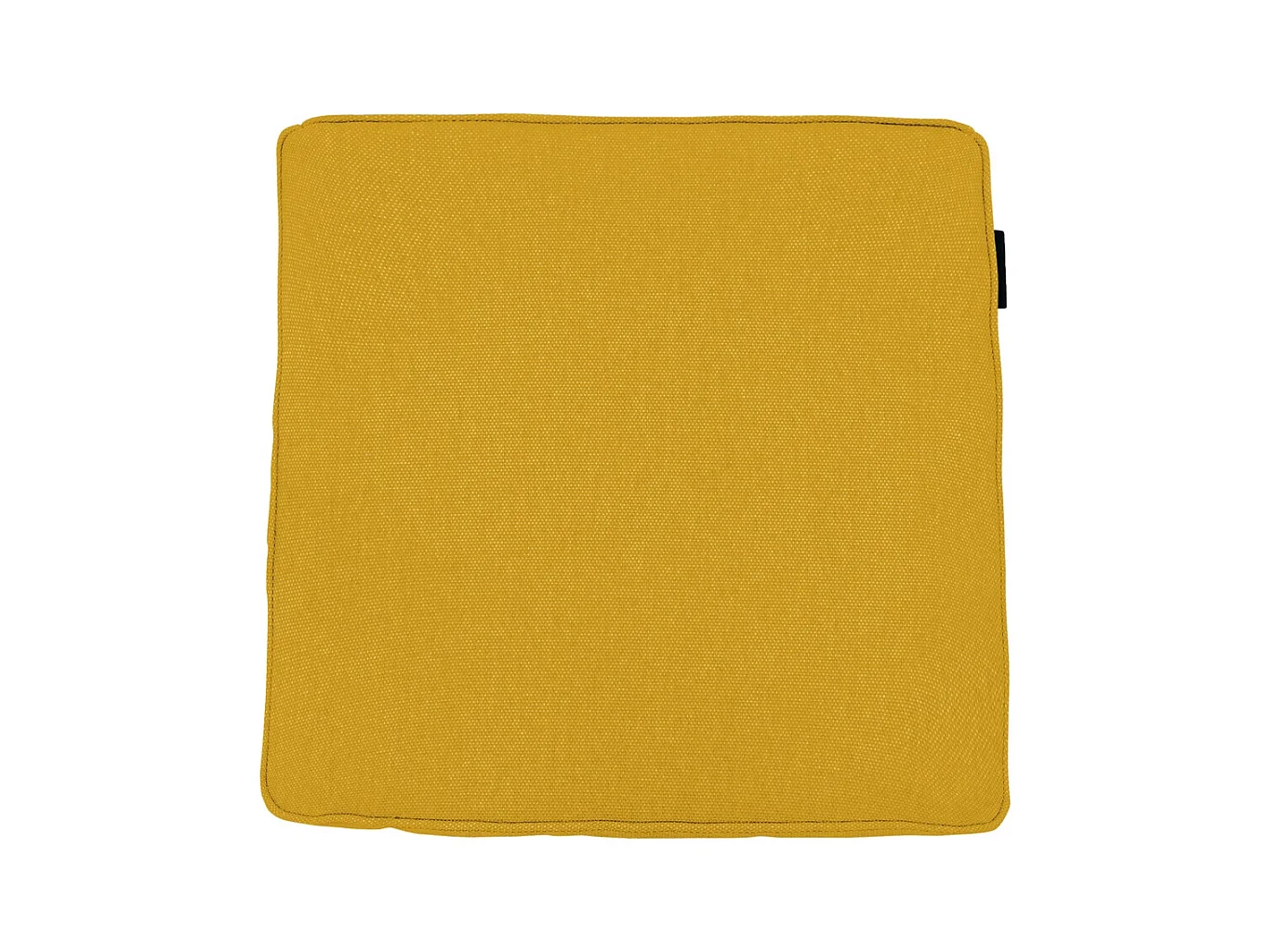 Coussin d'assise en toile dorée éco+ - Environ 40 x 40 cm - Lot de 4