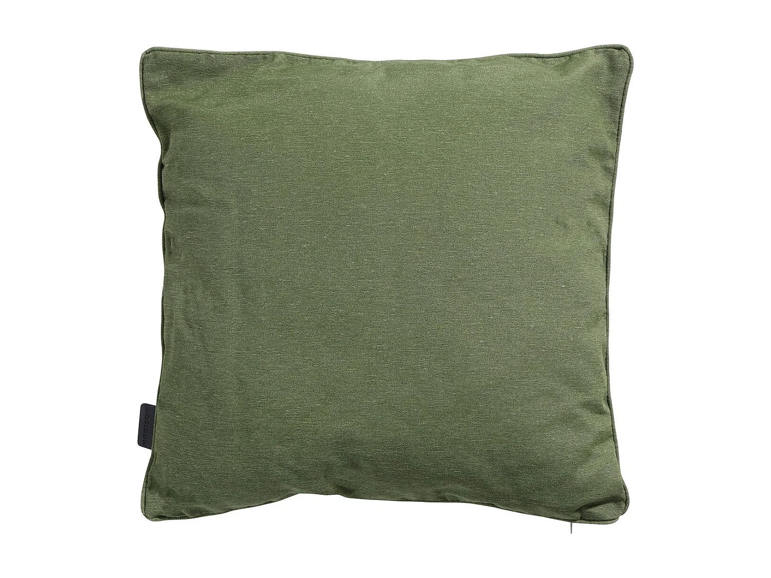 Coussin décoratif Panama vert - Env. 60x60 cm - Lot de 4