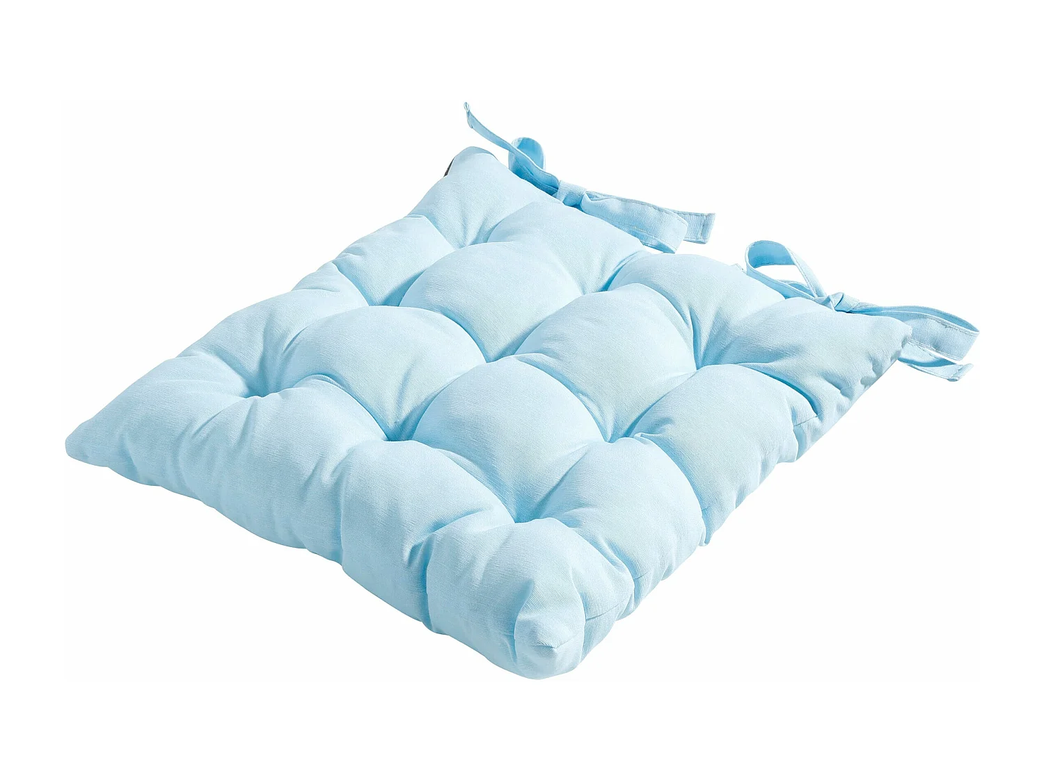 Coussin d'assise Toscane Panama Skyway - Environ 46 x 46 cm - Lot de 4