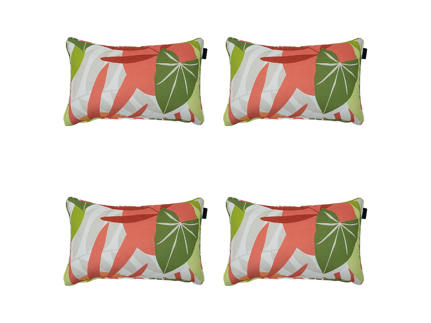 Coussin décoratif Iven terra - Env. 30x50 cm - Lot de 4