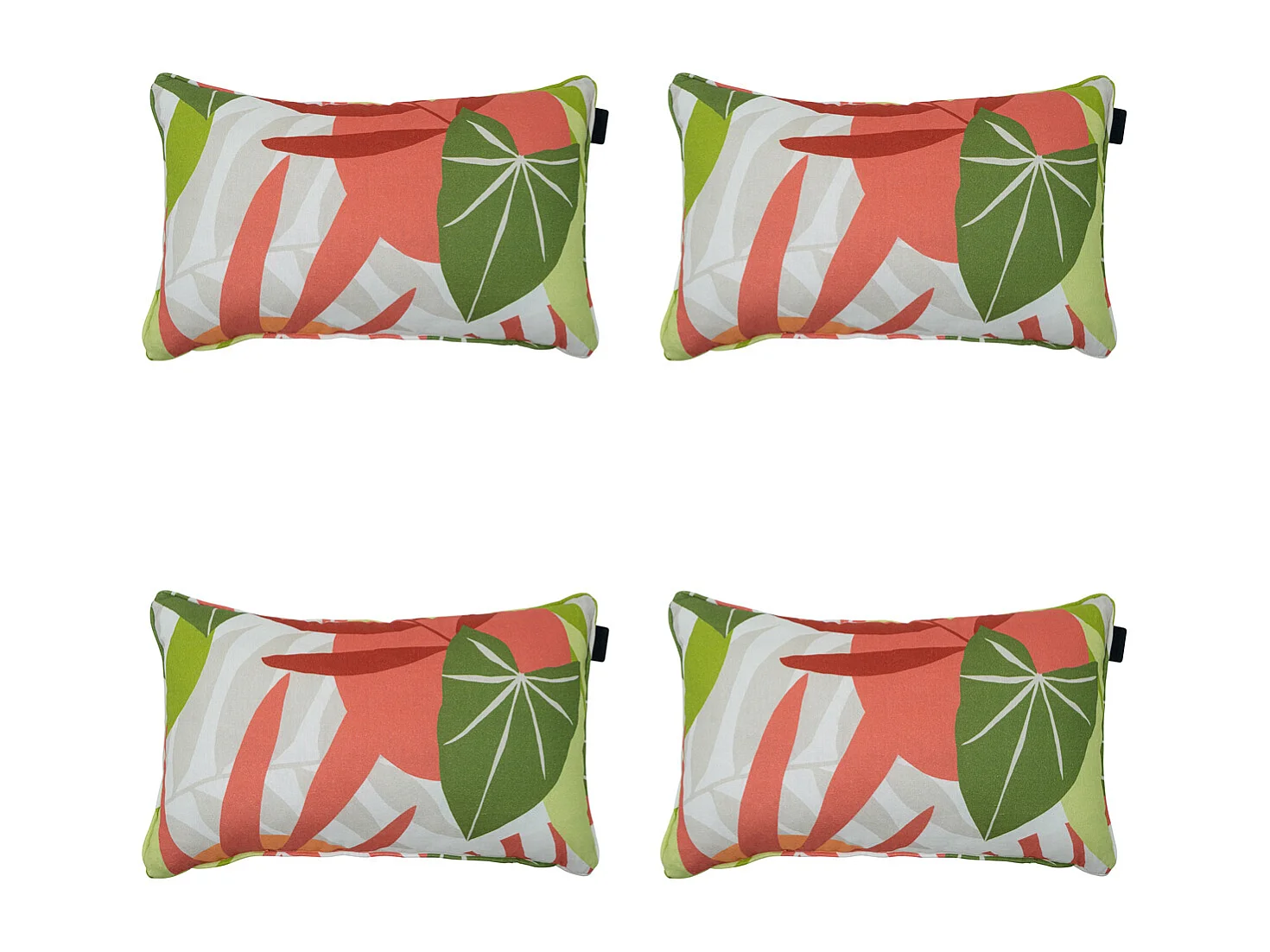 Coussin décoratif Iven terra - Env. 30x50 cm - Lot de 4