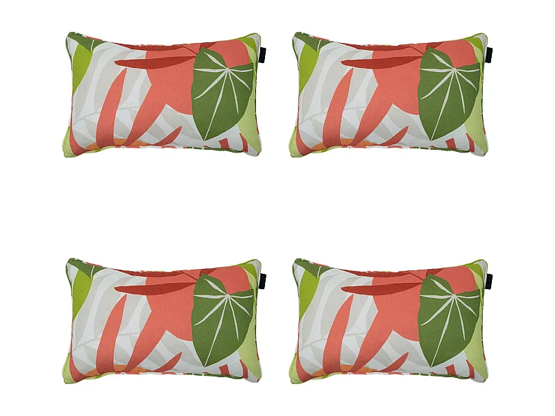 Coussin décoratif Iven terra - Env. 30x50 cm - Lot de 4