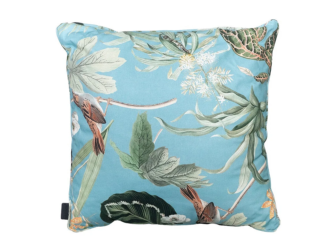 Sierkussen Grasse aqua - Ca. 50x50 cm - Set van 4