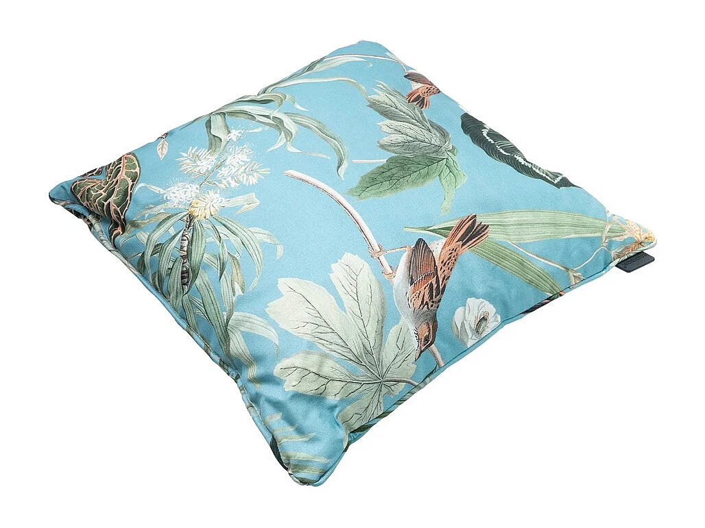 Sierkussen Grasse aqua - Ca. 50x50 cm - Set van 4