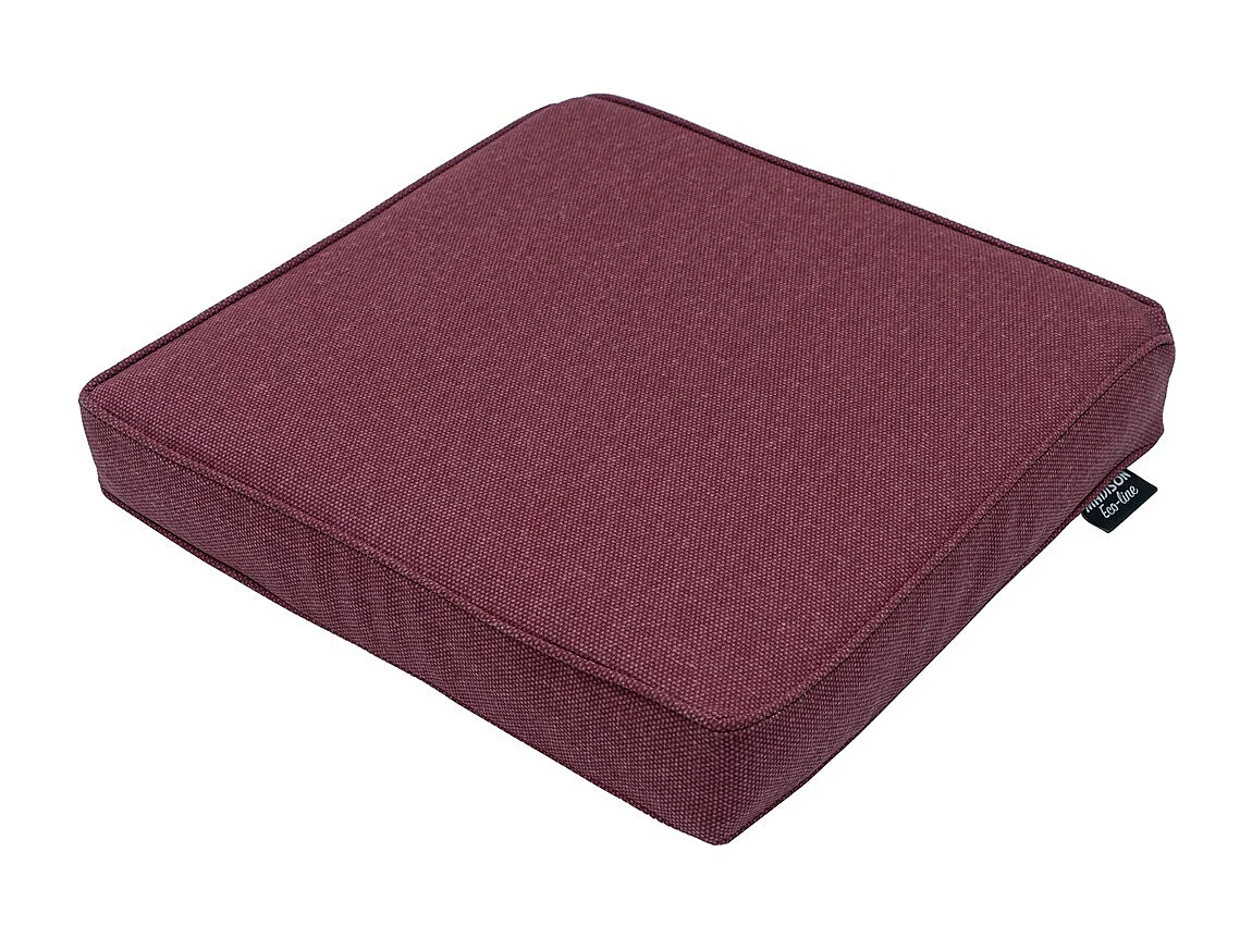 Zitkussen Bordeaux canvas eco+ - Ca. 40x40 cm - Set van 4