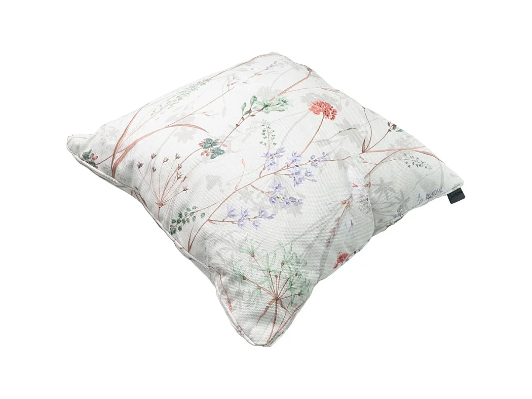 Coussin décoratif Donna en toile naturelle éco+ - Dimensions approximatives : 50 x 50 cm - Lot de 4