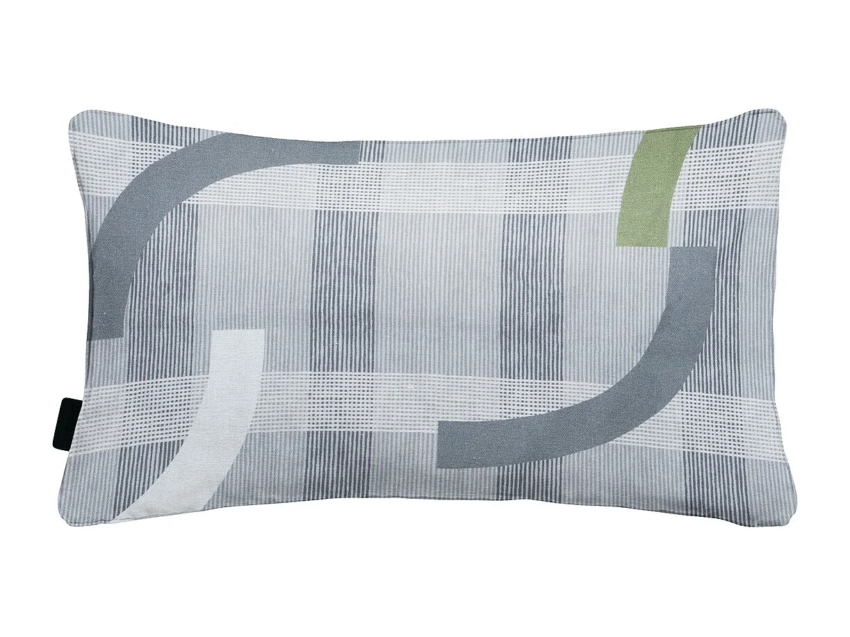 Coussin décoratif Tess sauge - Env. 30x50 cm - Lot de 4