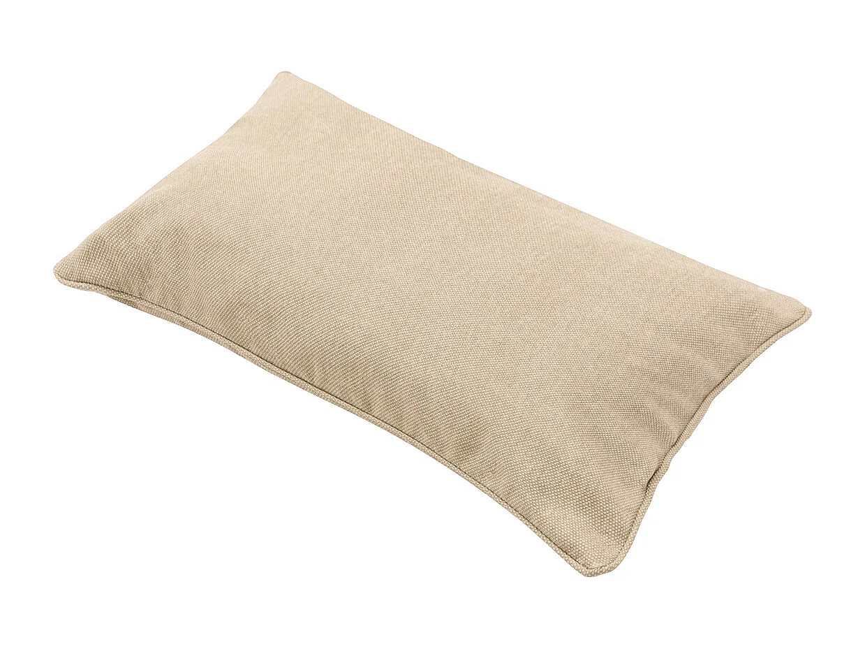 Cojín decorativo Lona beige eco+ - Aprox. 30x50 cm - Juego de 4