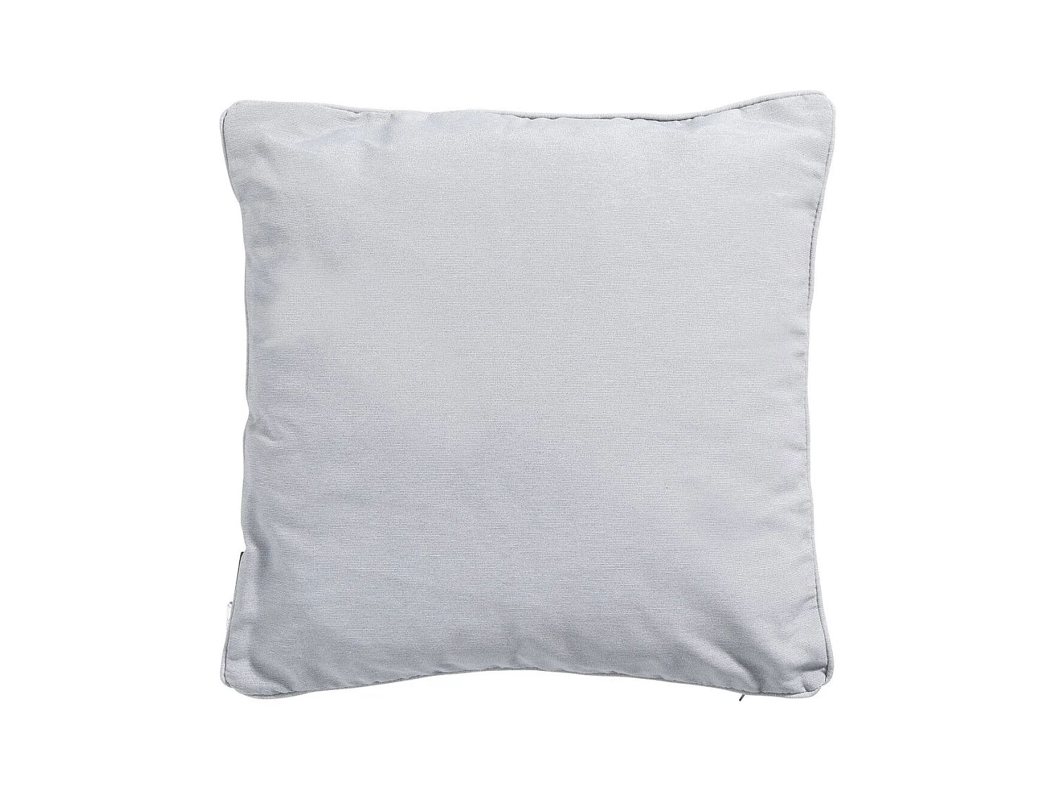 Coussin décoratif Panama gris clair - Env. 60x60 cm - Lot de 4
