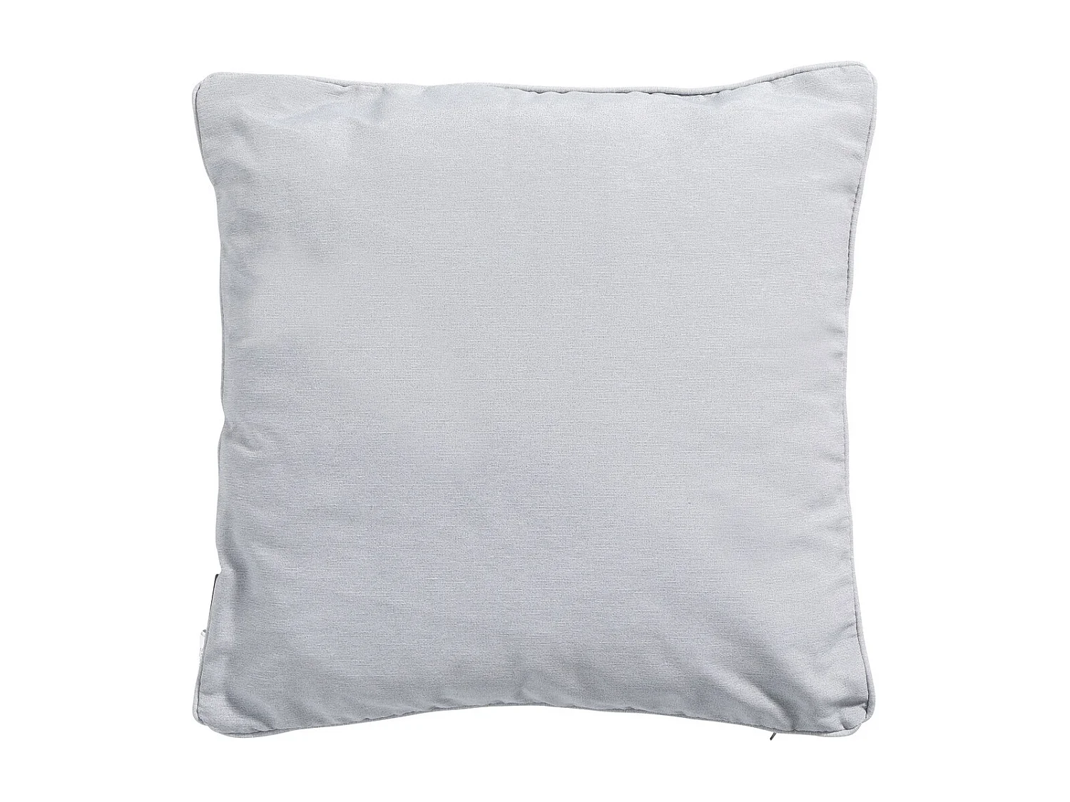 Coussin décoratif Panama gris clair - Env. 60x60 cm - Lot de 4