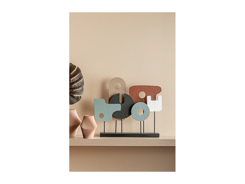 Image Art Abstrait Grand - Multicolore