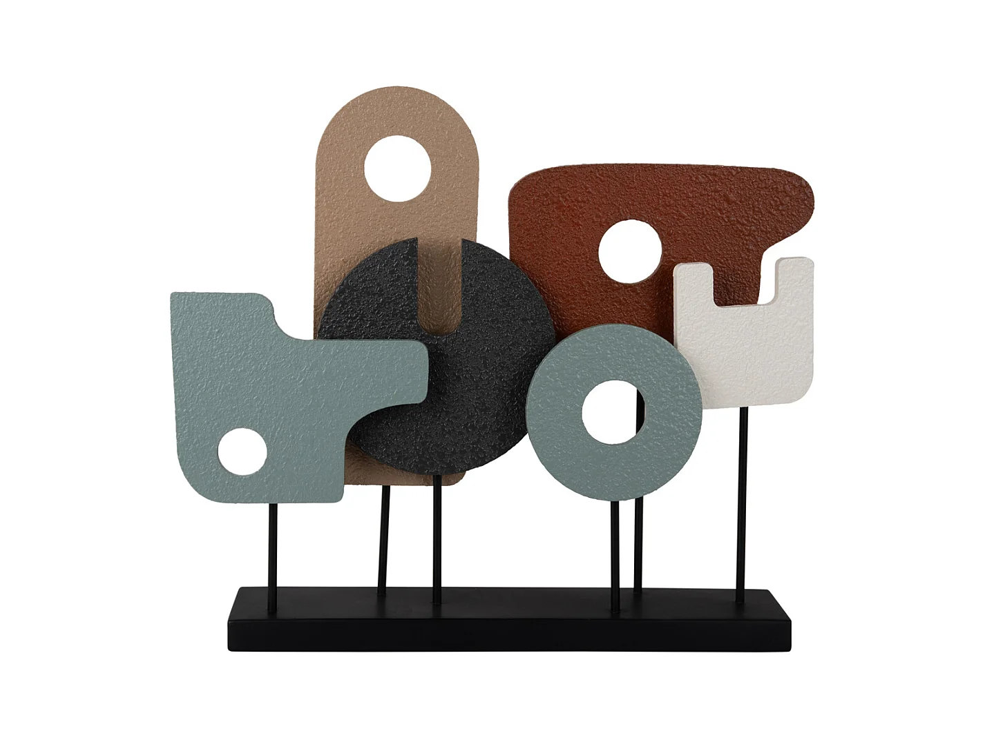 Image Art Abstrait Grand - Multicolore