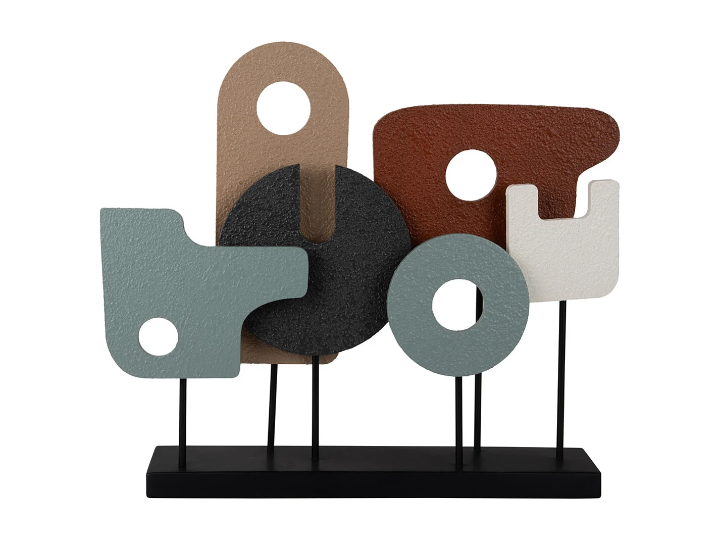 Image Art Abstrait Grand - Multicolore