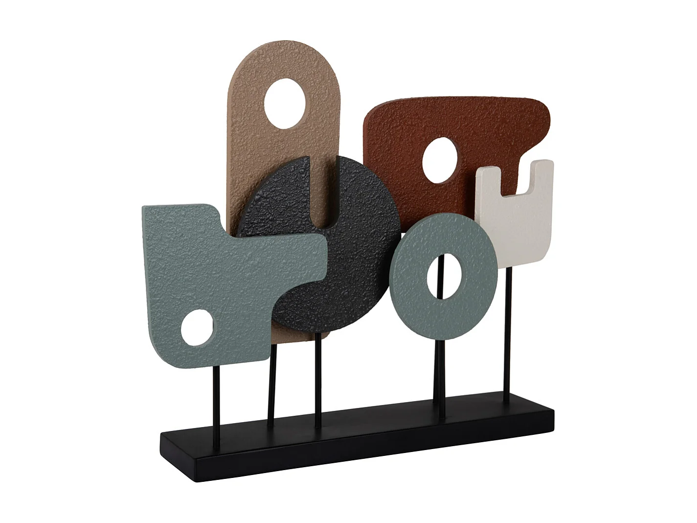 Image Art Abstrait Grand - Multicolore