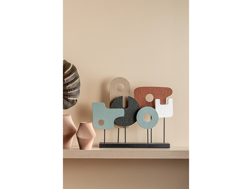 Image Art Abstrait Grand - Multicolore