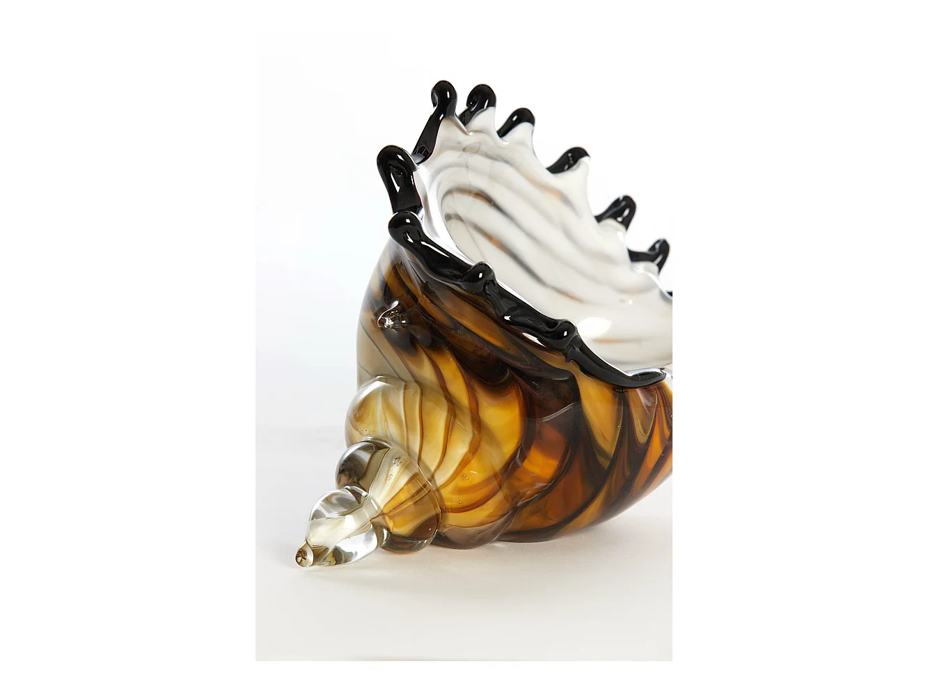 Ornement COQUILLAGE - 28x12x16cm - Marron