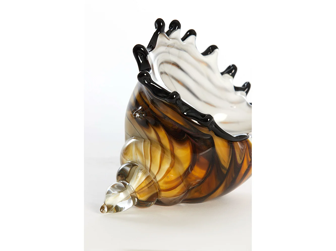 Ornement COQUILLAGE - 28x12x16cm - Marron