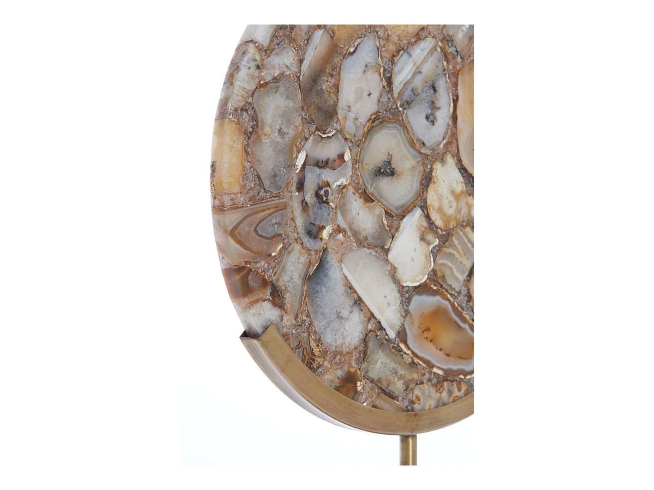 Ornement GOUYA - 35x12x50cm - Jaune