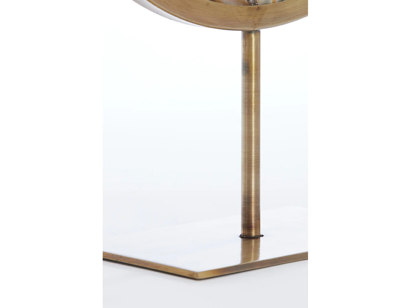 Ornement GOUYA - 35x12x50cm - Jaune