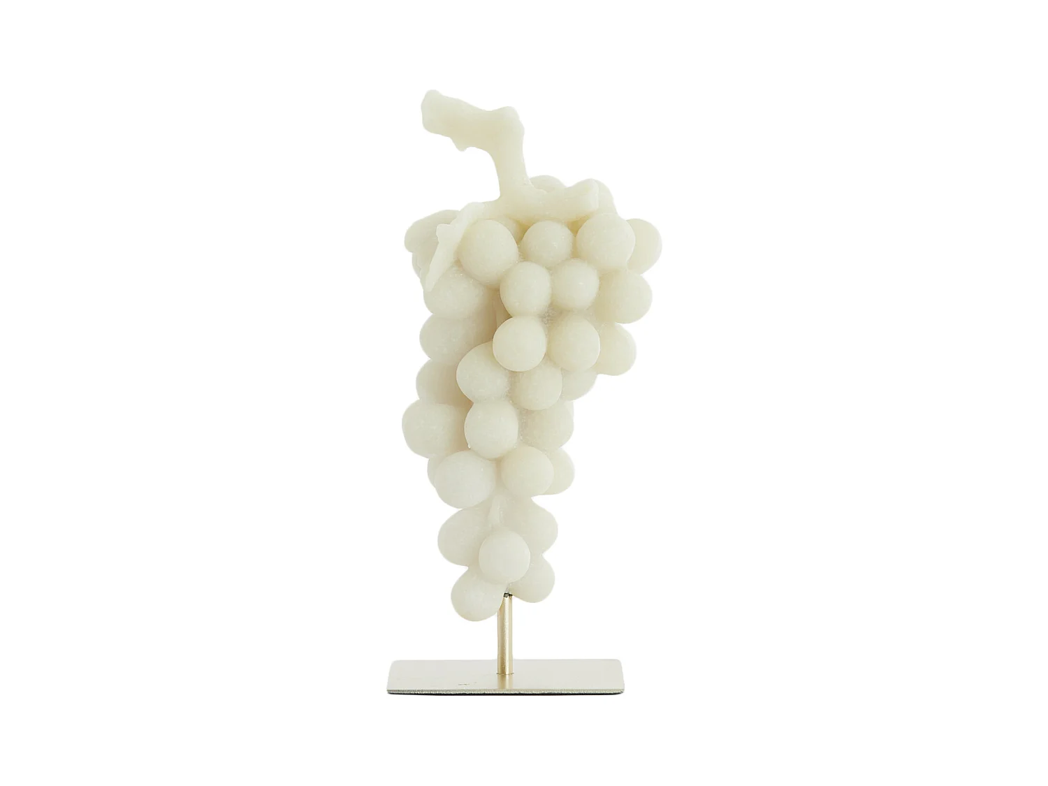 Ornement RAISIN - 14x12,5x30,5cm - Blanc