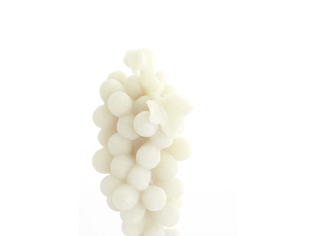 Ornement RAISIN - 14x12,5x30,5cm - Blanc