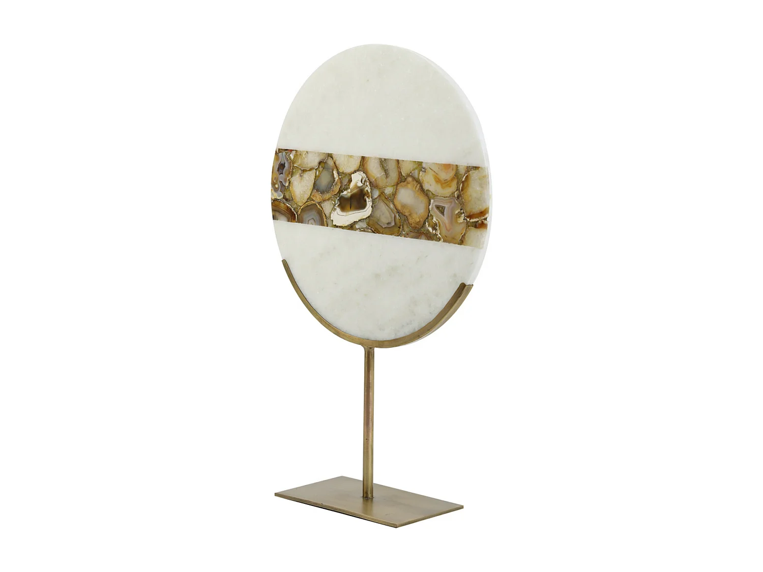 Ornament GOUYA - 35x12x50cm - Brons