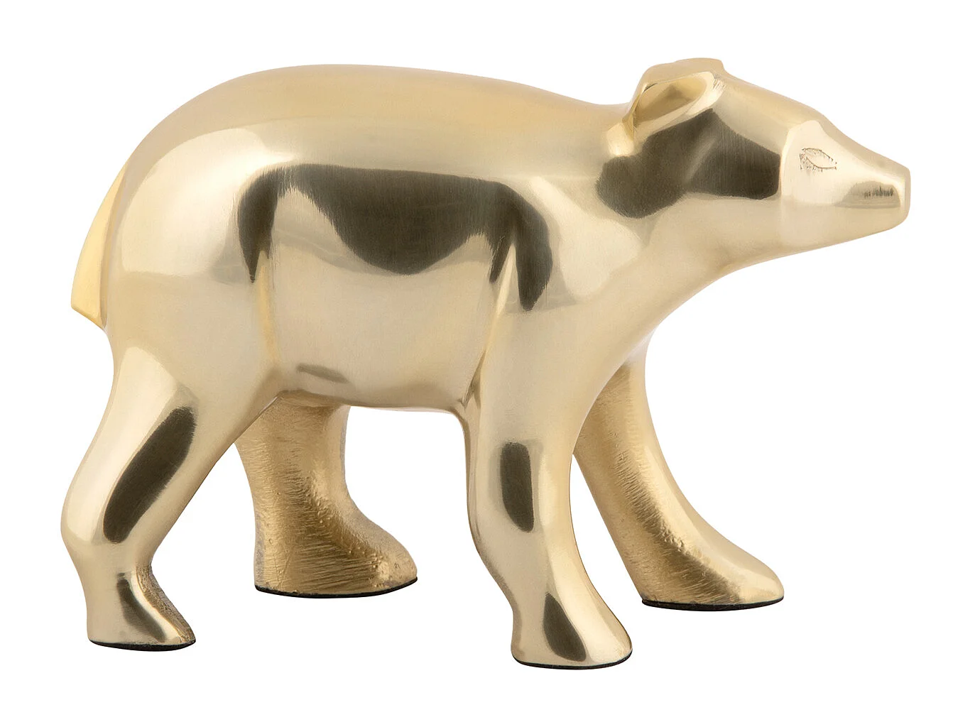 Bild Bär - Vergoldet