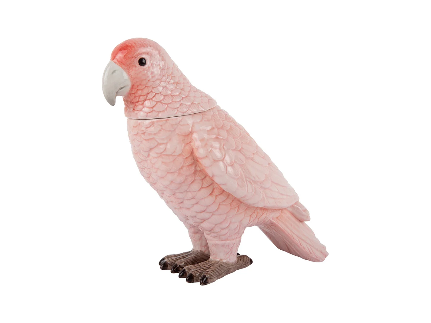 Pot de rangement Oiseau - Rose tendre