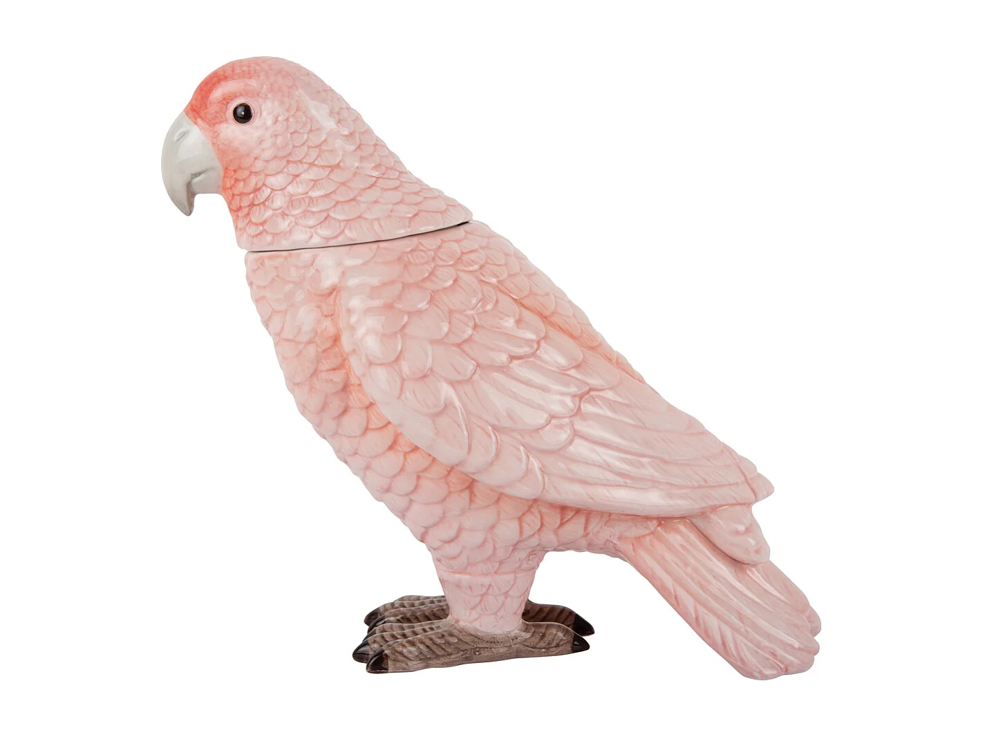 Pot de rangement Oiseau - Rose tendre