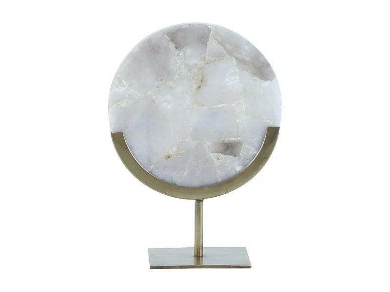 Ornement GOUYA - 25x10x35cm - Gris