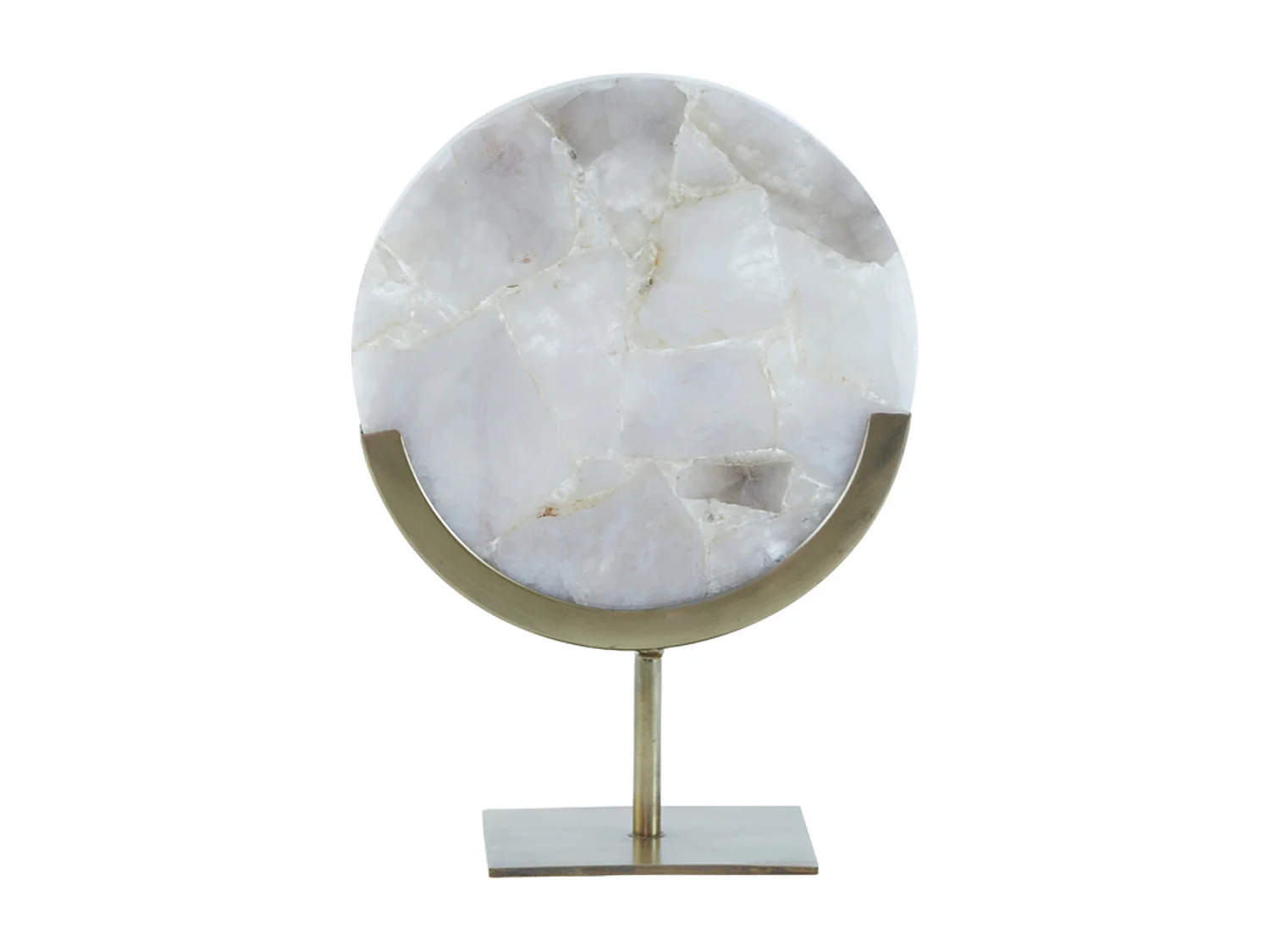 Ornement GOUYA - 25x10x35cm - Gris