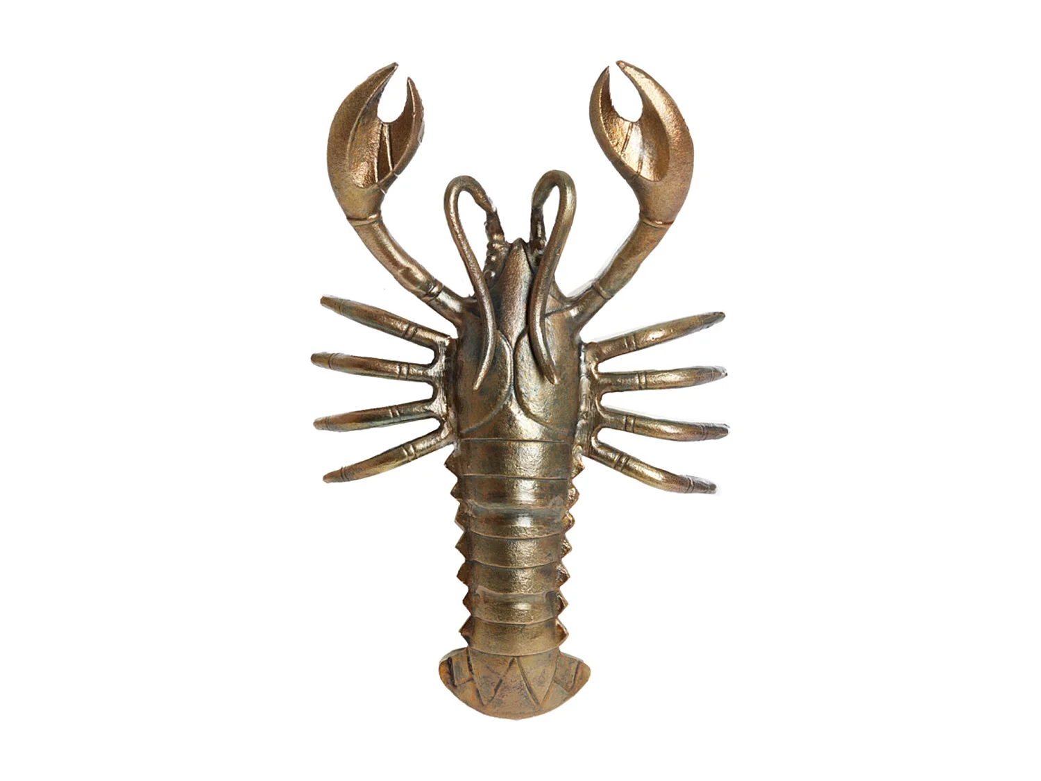 Ornement HOMARD - 50x32x15cm - Bronze