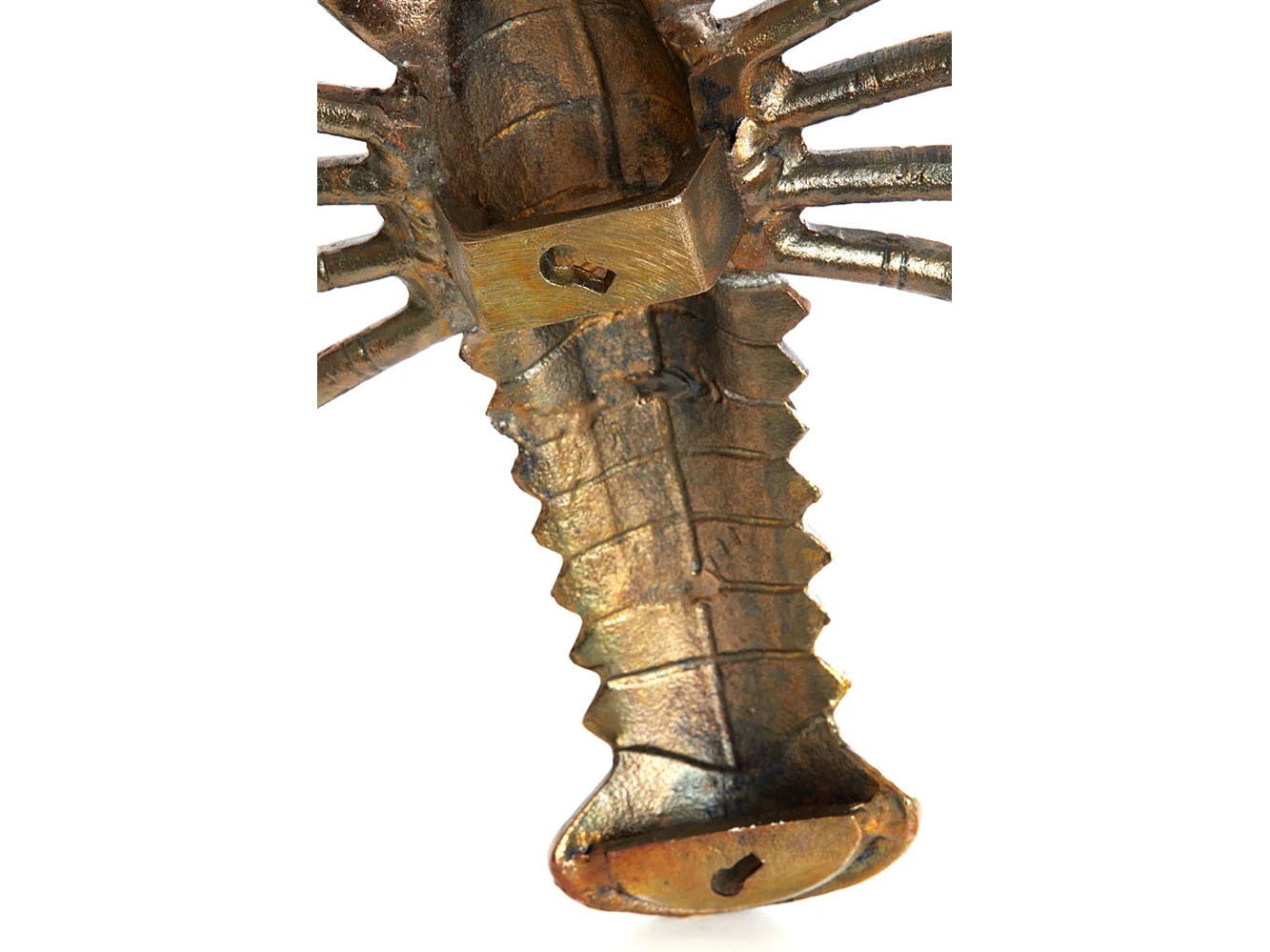 Ornement HOMARD - 50x32x15cm - Bronze