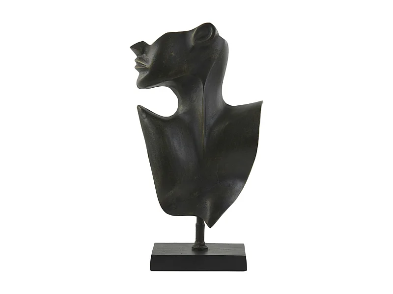 Ornament FACE - 23x11x45cm - Brons