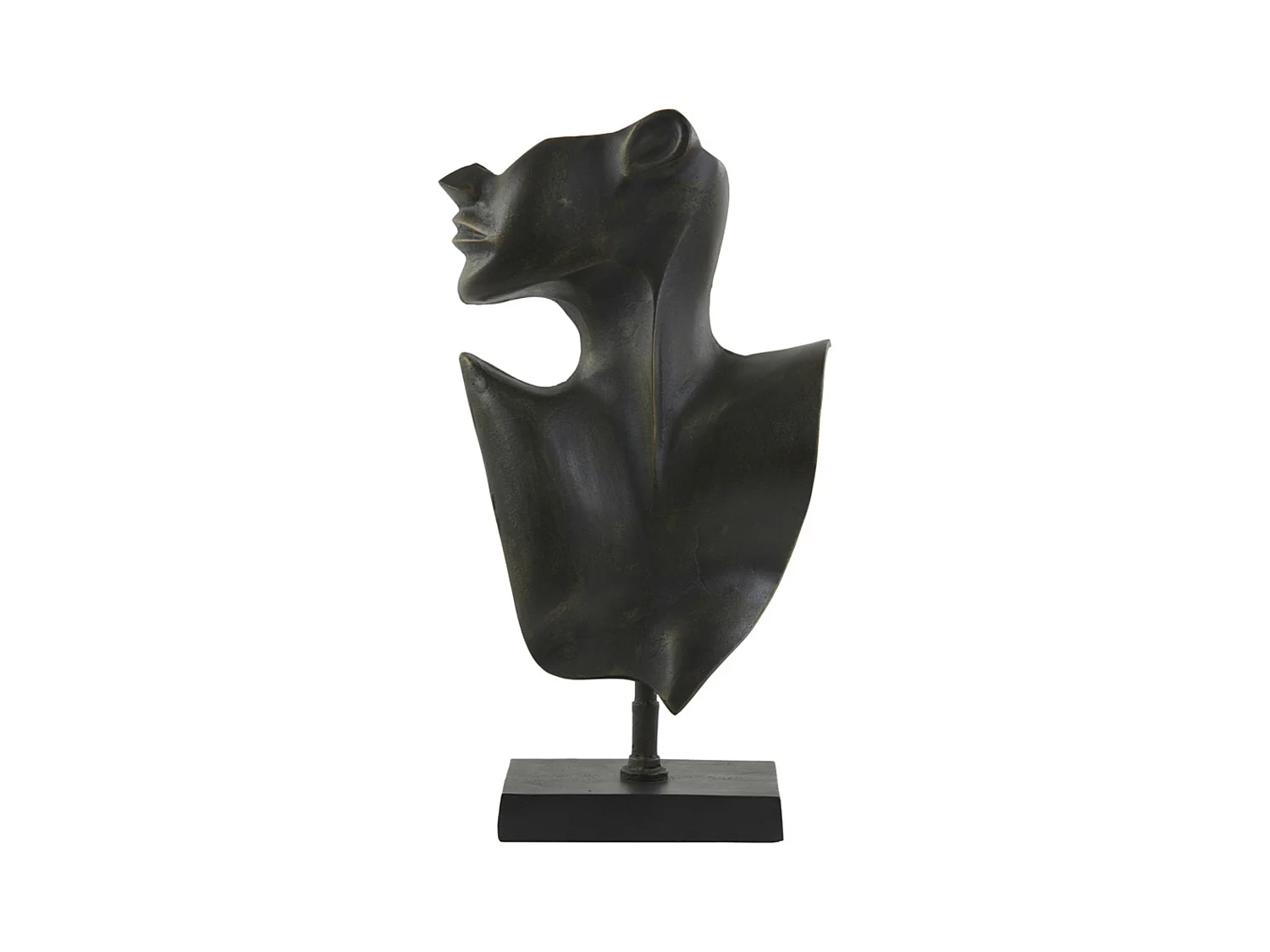 Ornement FACE - 23x11x45cm - Bronze