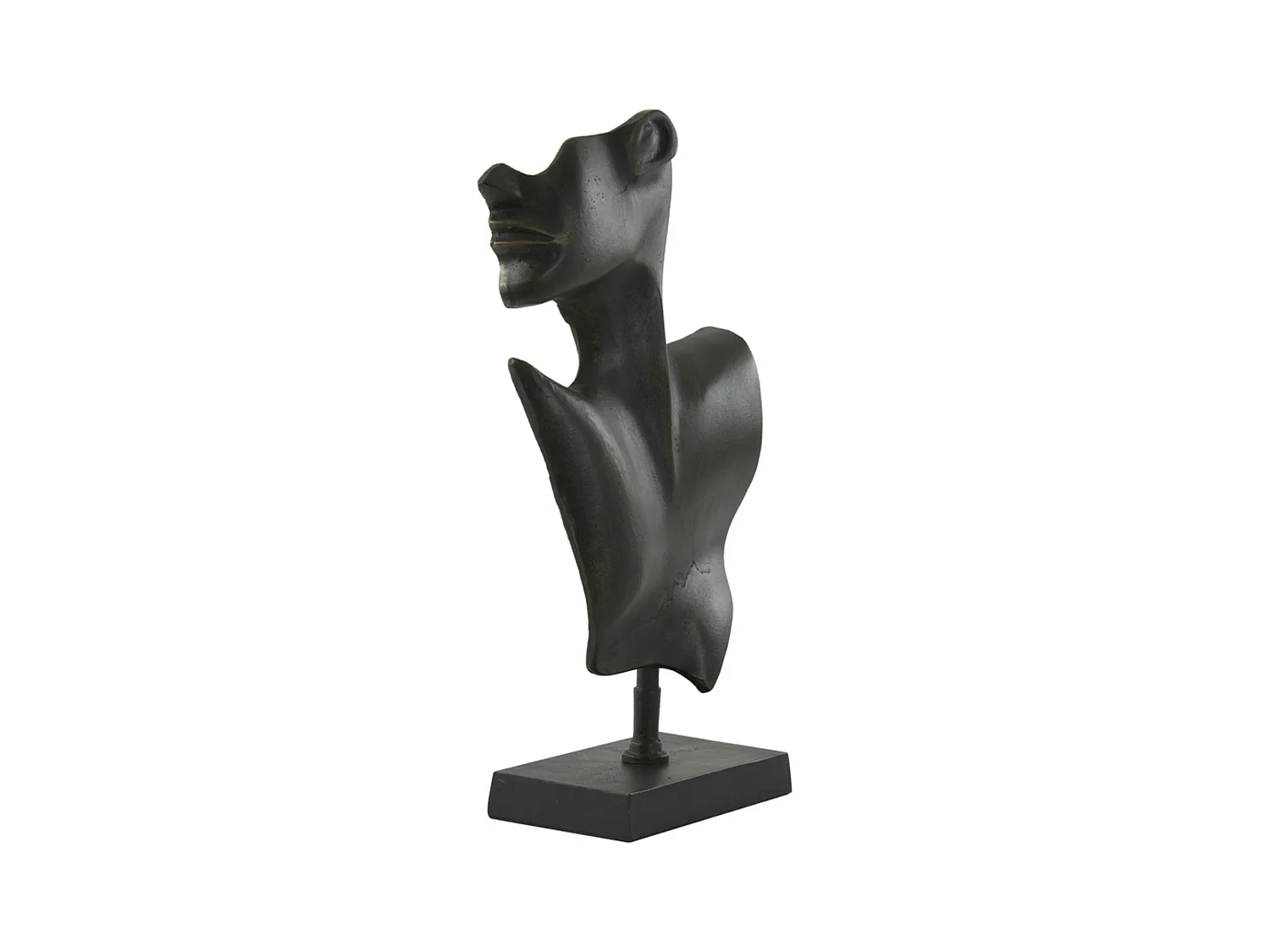 Ornement FACE - 23x11x45cm - Bronze