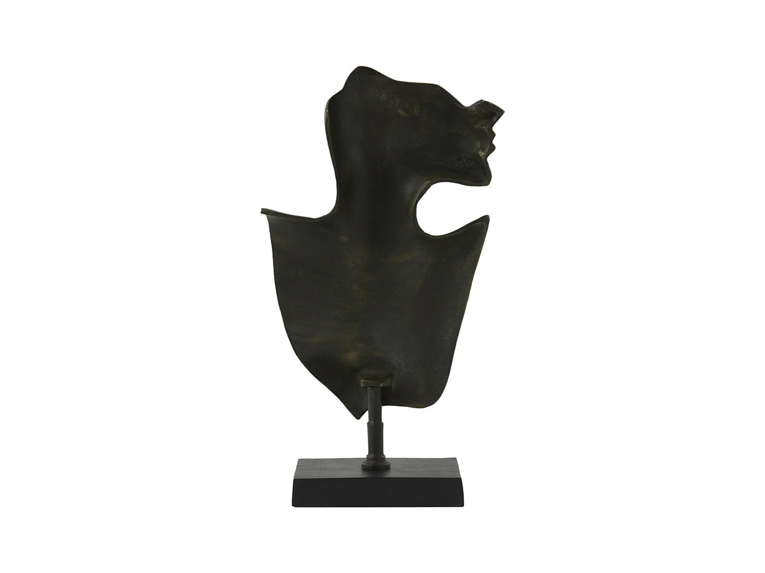 Ornement FACE - 23x11x45cm - Bronze