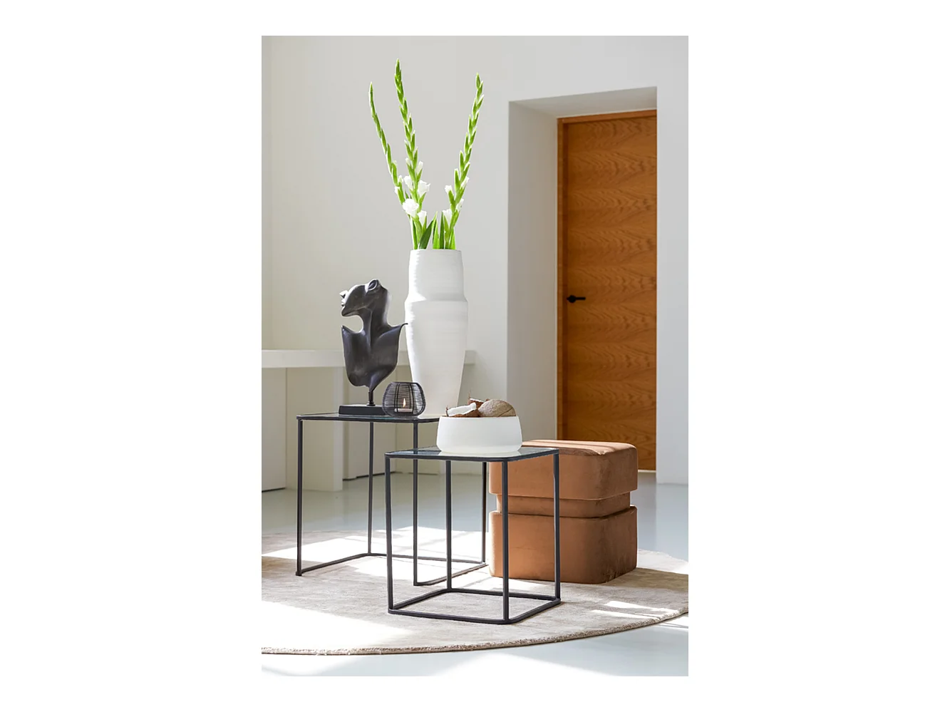 Ornement FACE - 23x11x45cm - Bronze